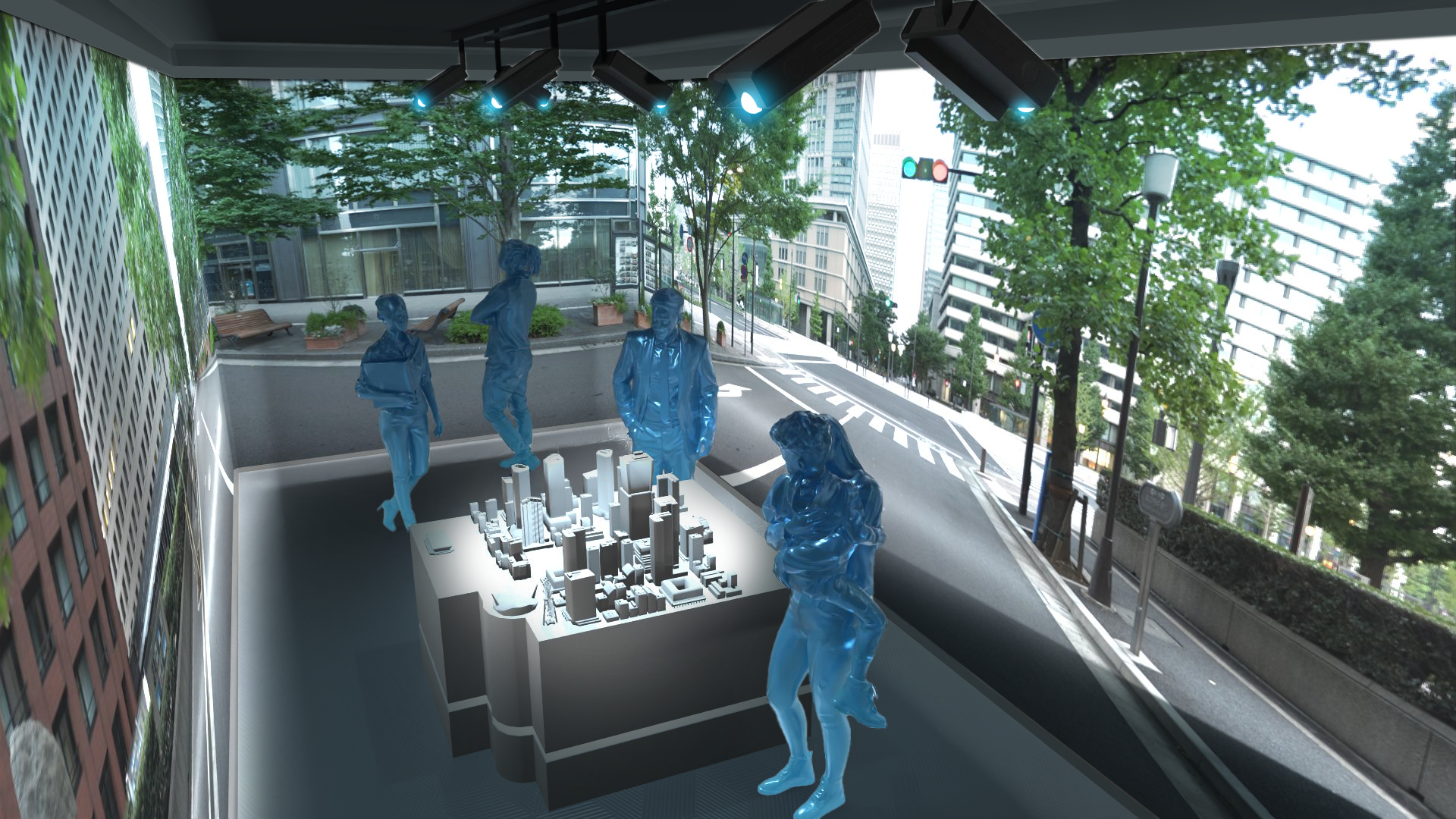 Digital twin interactive system